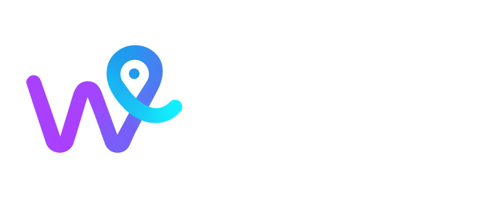 Wefari Logo 黑底白字