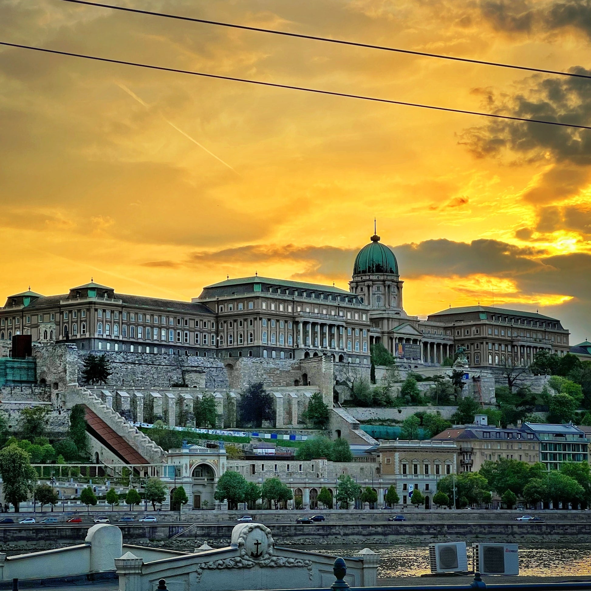 匈牙利-布達佩斯-自助-旅行-布達皇宮-夕陽